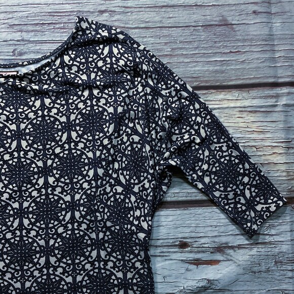 Juicy Couture Womens Dress size M Multicolor Pullover T-Shirt Soft Rayon Stretch - Picture 4 of 7